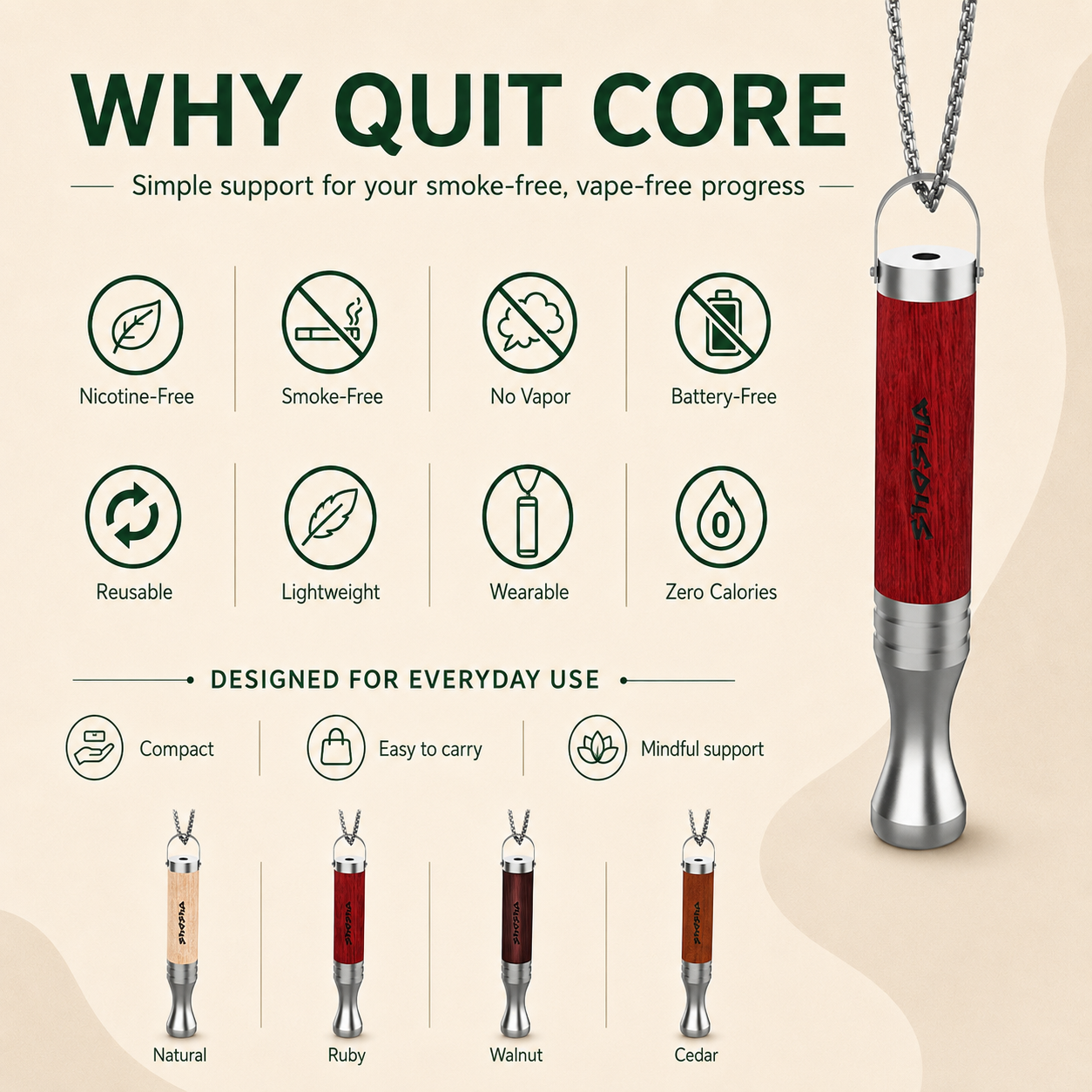 Shosha Quit Core Device