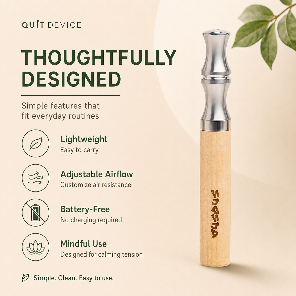 Shosha Quit Device