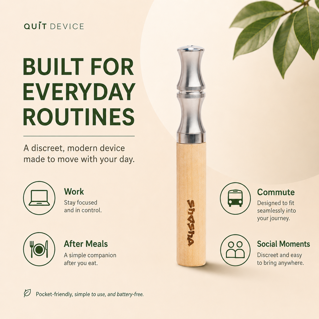 Shosha Quit Device